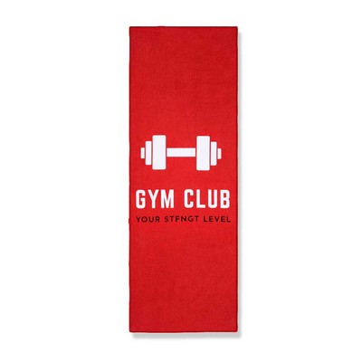 Custom Full Color Sports Towel 12" X 36"