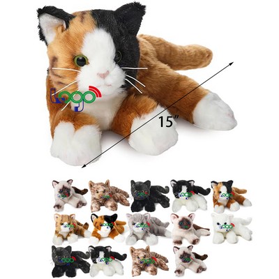 Custom Cat Stuffed Animal Plush Toy