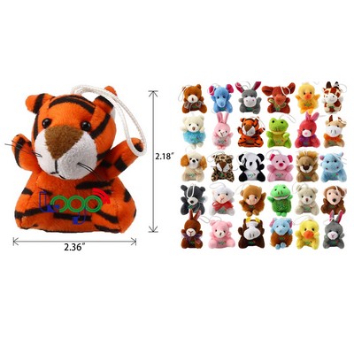 Mini Plush Animal Toy Keychain
