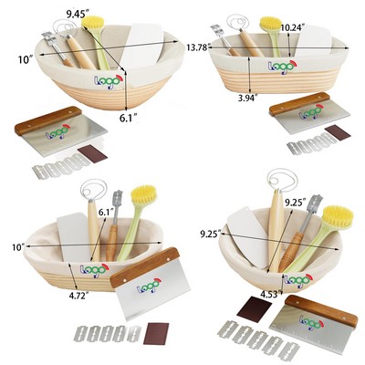 Round 9" Sourdough Starter Kit