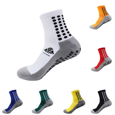 Sports Football Grip Anti-slip Socks