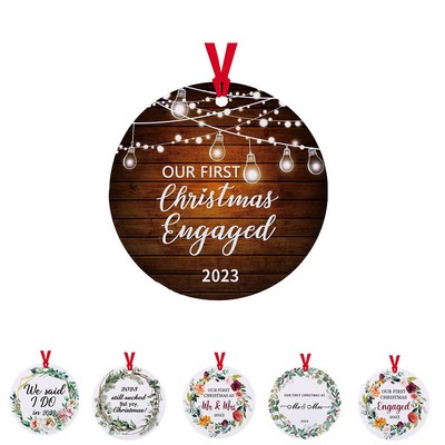 Ceramic Blank Craft Ornaments