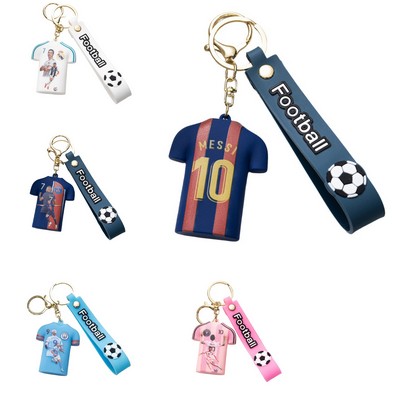 World Cup Soccer Star Jersey Keychain