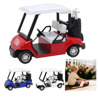 Die-Cast Miniature Golf Cart Toy