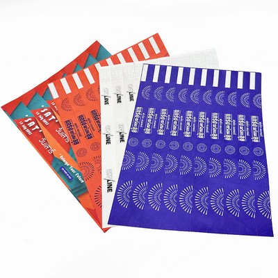 Oktoberfest Entry Pass Synthetic Paper Wristband Water Resistant Tear Resistant 1" Wristbands