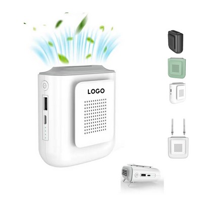 Multi-Functional Hanging Waist Fan with Power Bank