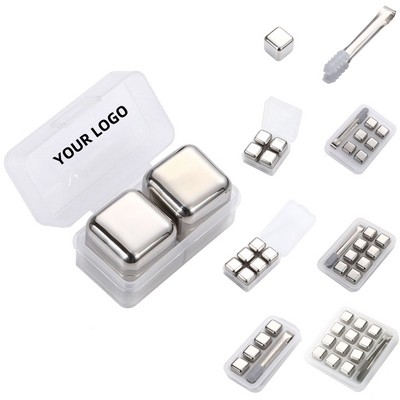 Square Stainless Steel Ice Cube
