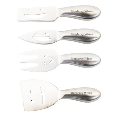 Small Stainless Steel Cheese Tool Set (3 Piece)