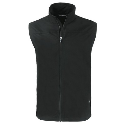 Cutter and Buck Charter Eco Recycled Full-Zip Vest - Big and Tall