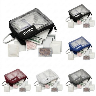 Compact Outdoor Adventure First Aid Safety Kit