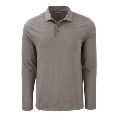 Cutter and Buck Coastline Epic Comfort Eco Recycled Long Sleeve Polo