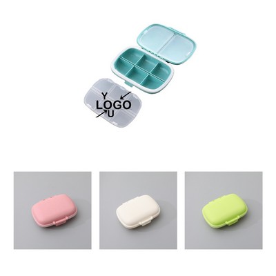 8-Compartment Travel Pill Organizer