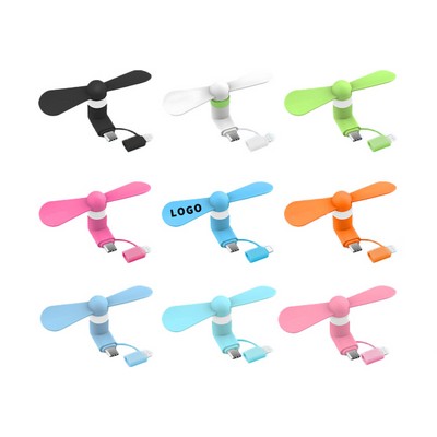 2" 1 USB Mini Cell Phone Fan