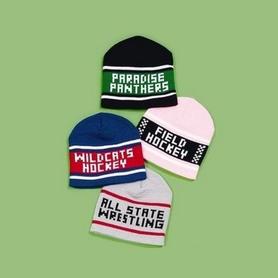 Custom Knit Beanie Cap - USA Made Manufacturer