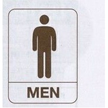 ADA Signage - Men's Restroom (Copy Signs)
