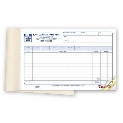 Sales Books - Classic Collection™, Large, Horizontal (2 Part)