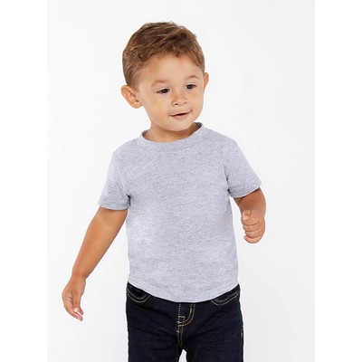 Rabbit Skins Infant Crew Neck Short Sleeve Cotton Jersey T-Shirt
