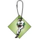 Baseball Player Zipper Pull