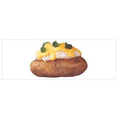 Baked Potato Panoramic Metal Photo Magnet