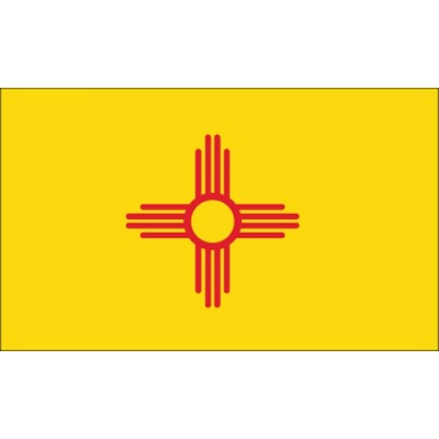 New Mexico State Flag (3'x5')