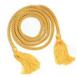 Gold 68" Graduation Honor Cord