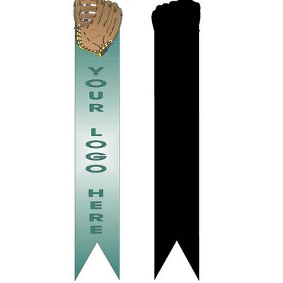 Baseball Glove Bookmark w/ Black Back