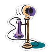 Antique Phone Lapel Pin