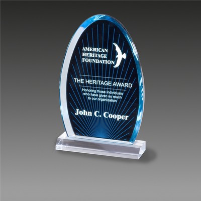 6¼" x 9¾" Blue Ray Arch Award™