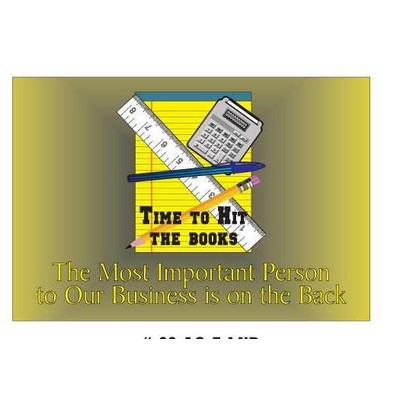 School Supplies Photo Hand Mirror (2"x3")