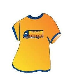 Commercial Truck T-Shirt Mighty Mini Magnet