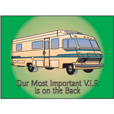 Recreational Vehicle Rectangle Hand Mirror (2"x3")