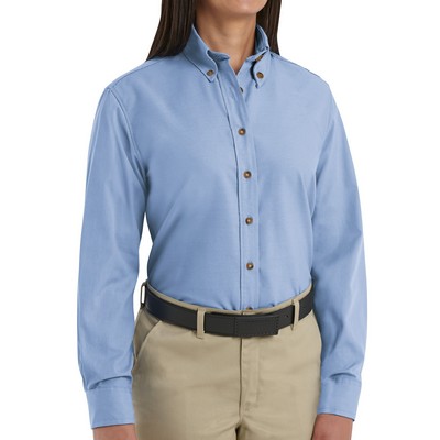 Red Kap® Women's Long Sleeve Poplin Dress Shirt
