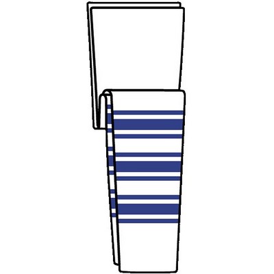 Toronto Pro Series White Home Socks w/Blue Stripes