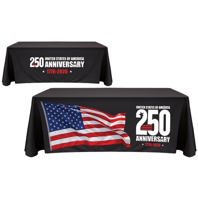 6' Custom Throw Style Table Cover
