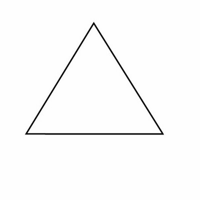 Magnet - Triangle - Full Color