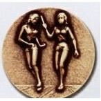 Newport Mint Medal - 2 1/2" (Track Relays Female)