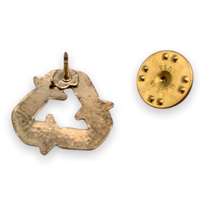 Recycle Symbol Lapel Pin