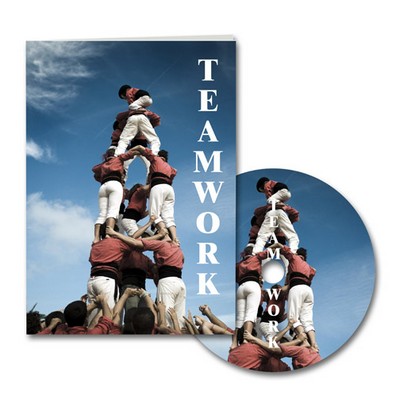 Teamwork Greeting Card with Matching CD