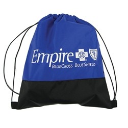 USA Made 200 Denier Nylon Two-Tone Drawcord Bag