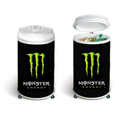 Can Cooler on Wheels with Lift Top