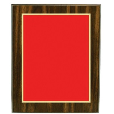 Walnut Finish Plaque (6"x8")