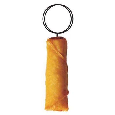 Egg Roll Executive Key Chain w/Mirrored Back (10 Square Inch)