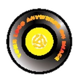 Rpm Record Executive Magnet w/ Full Magnetic Back (10 Square Inch)