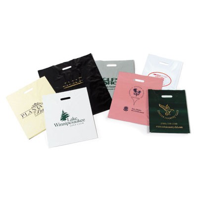 Patch Handle Plastic Bag (20"x20"x5")