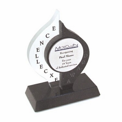 Elégance 3 Award (9-3/8"x 12"x 2-1/2")