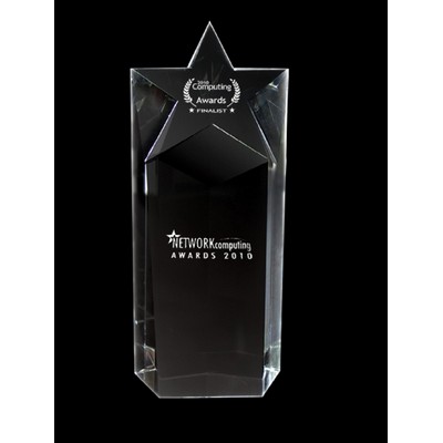 Short Crystal Star Trophy