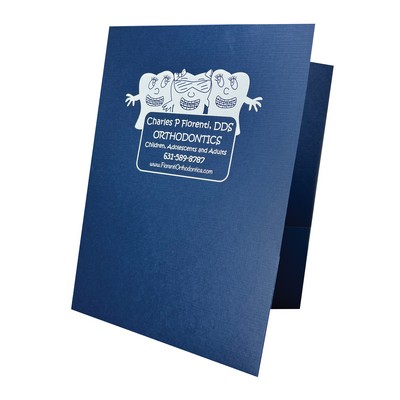 Foil Stamped Premium Linen Folder