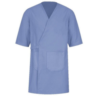 Red Kap™ Collarless Butcher Wrap - Light Blue