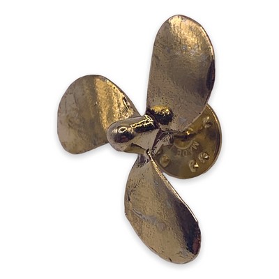 Large Propeller 3 Lapel Pin