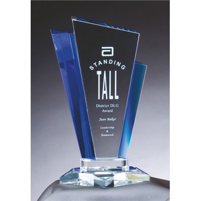 Star Rider Optic Crystal Award (5½"x 8¾")